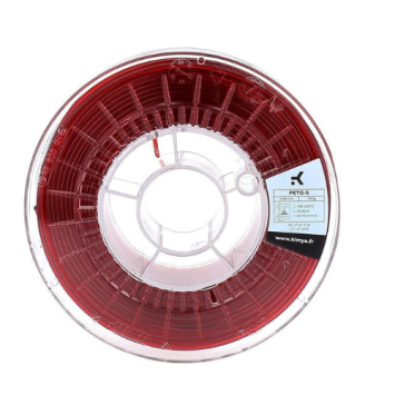 KIMYA PETG-S Filament Rood Transparant (Red Translucent)