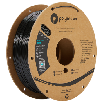 Polymaker PolyLite PETG Zwart / Black Filament | Bits2Atoms